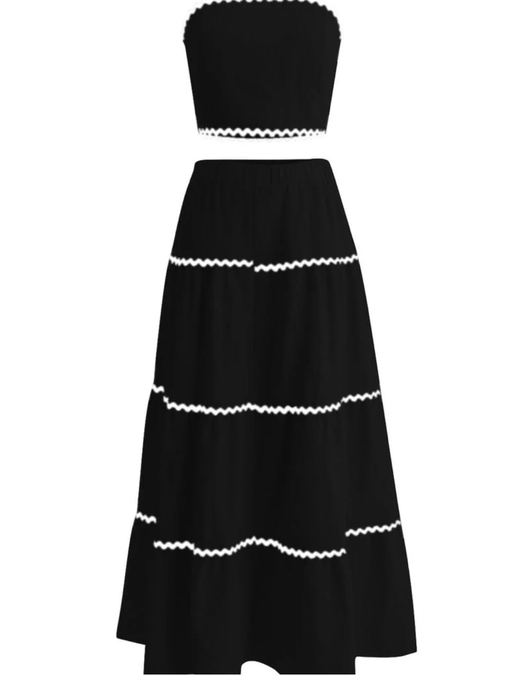 Blk|White 2 Piece